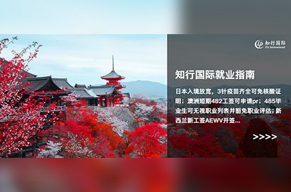 日本入境限制再放寬！澳洲短期482也可以申請永久居住權??？